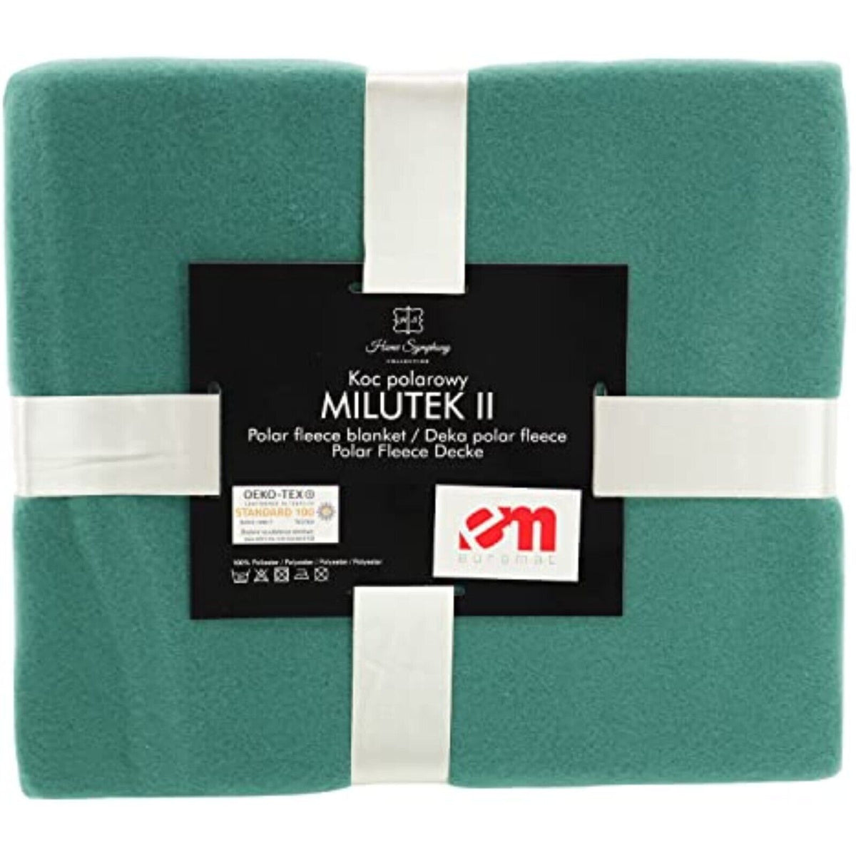 Weiche Kuscheldecke 130x170 cm – Flauschige Polar Fleece Wohndecke aus 100% Polyester, Öko-Tex zertifiziert
