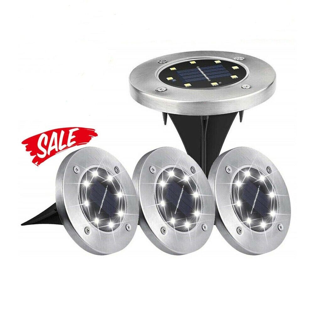 4 Gartenleuchten Solarleuchte Bodenstrahler Außen Lampe IP44  Garten Solarlampen BBT2026