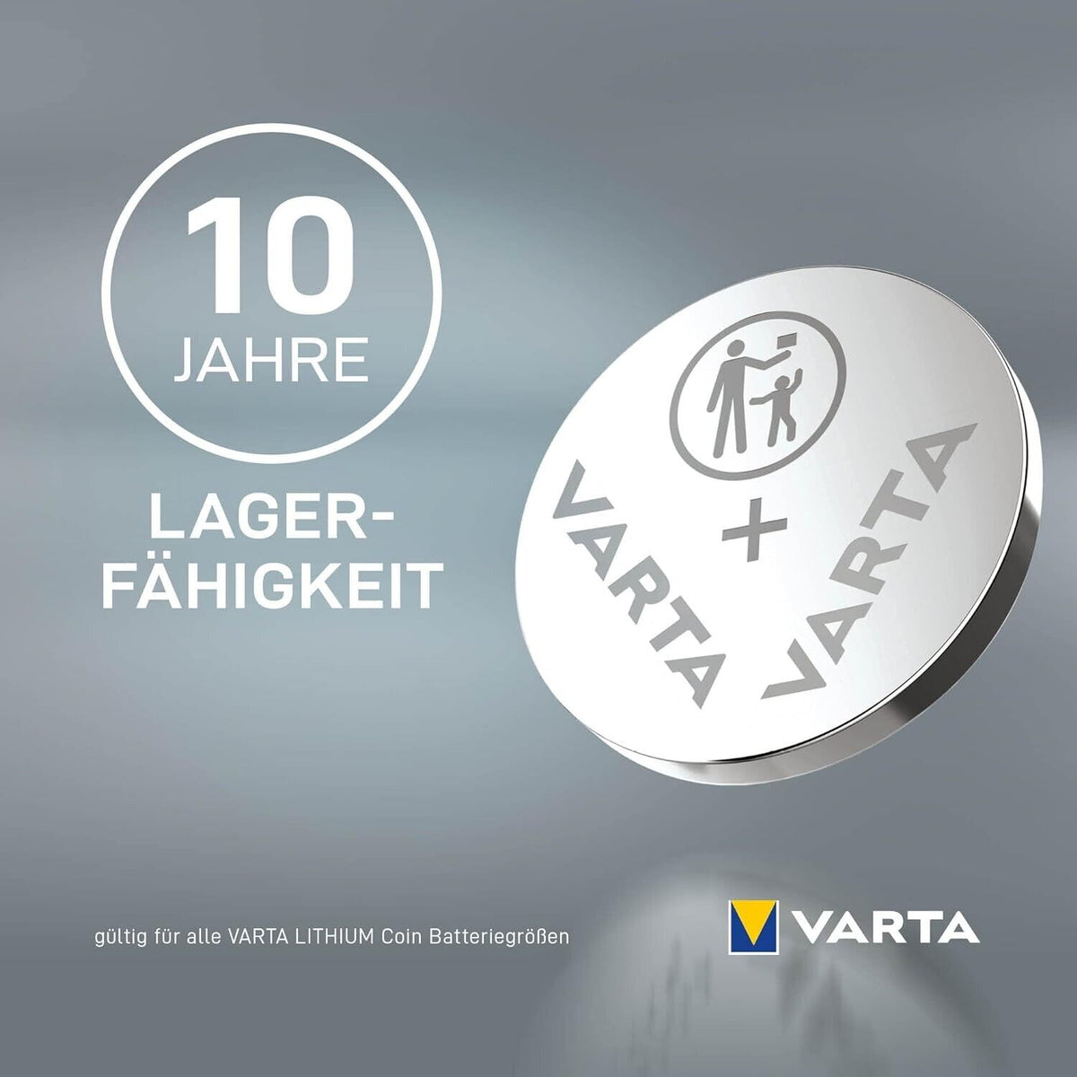 5 x Varta CR2032 CR-2032 Frische Batterien Knopfzellen Markenqualität MHD 2032