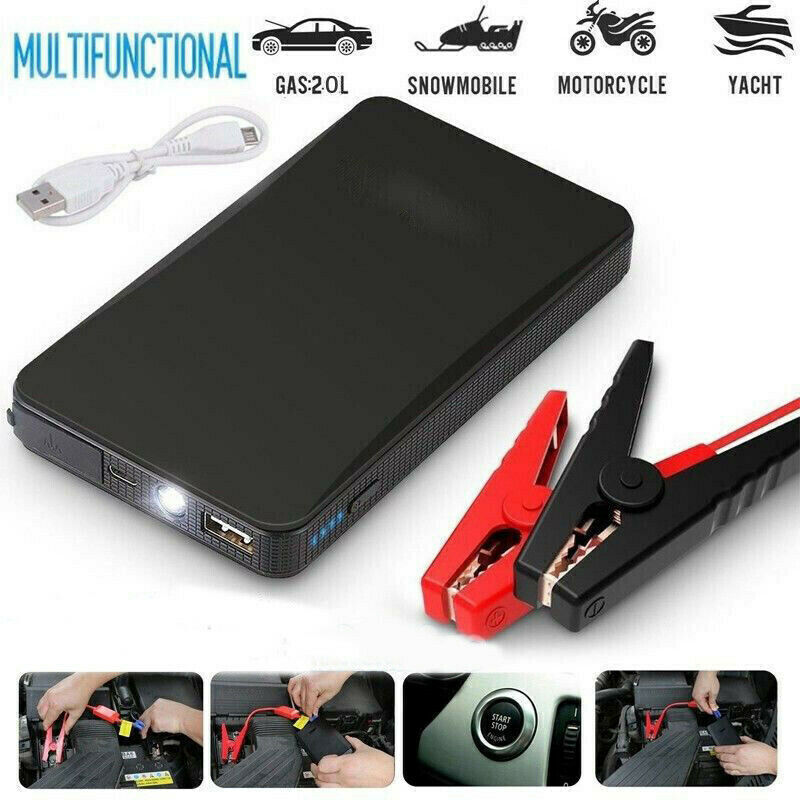20000mAh Auto Starthilfe 400A Jump Starter Ladegerät Booster KFZ Handy Powerbank
