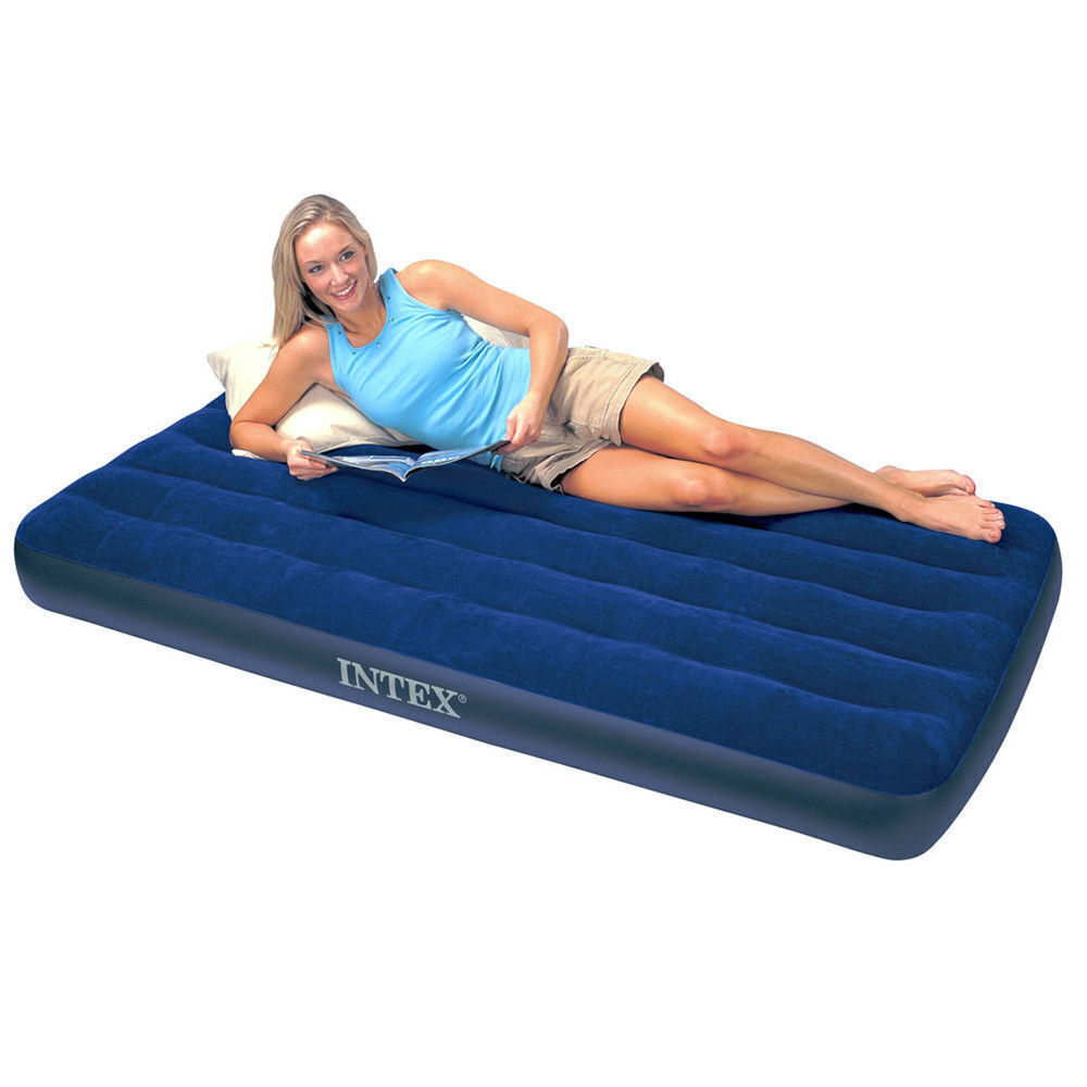 INTEX Classic Luftbett – Komfortables Gästebett & Camping Luftmatratze