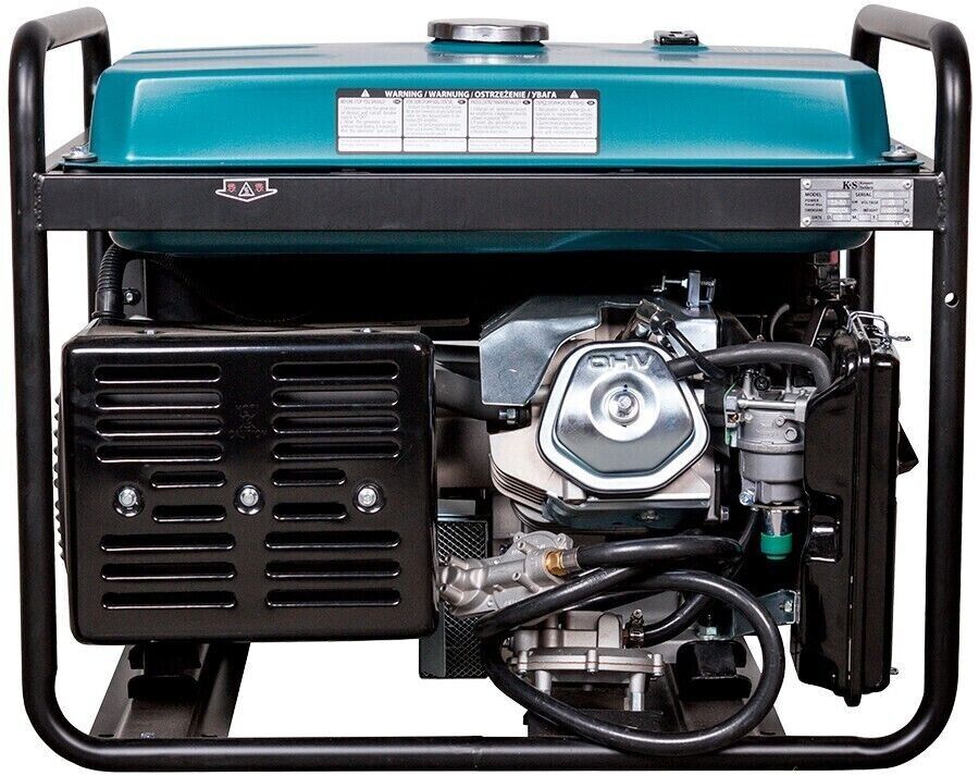 Dual Fuel Stromerzeuger 8 kW – LPG & Benzin, Notstromaggregat mit E-Start und AVR