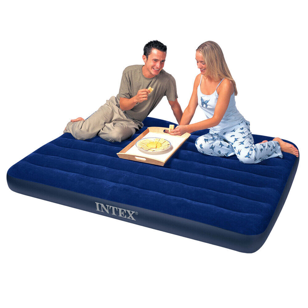 INTEX Classic Luftbett – Komfortables Gästebett & Camping Luftmatratze