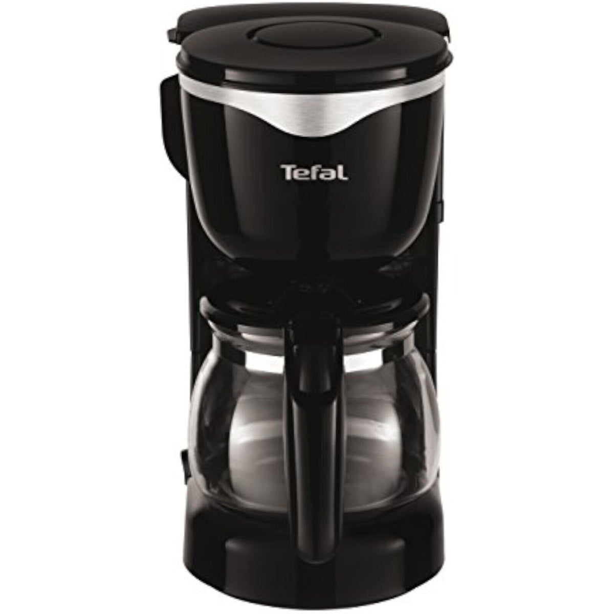 Tefal CM3408 Glas-Kaffeemaschine Mini (600 W, 6 Tassen) Schwarz/Edelstahl neu