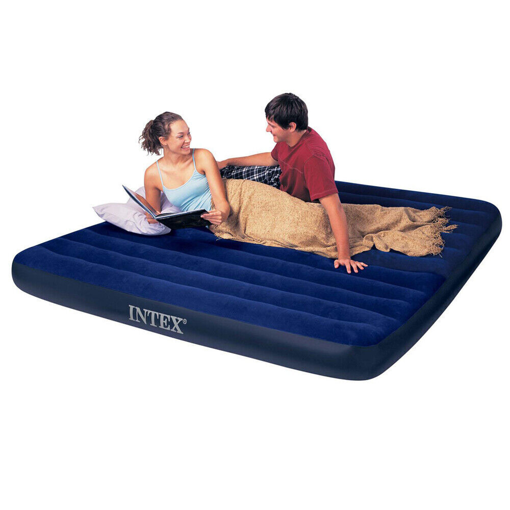 INTEX Classic Luftbett – Komfortables Gästebett & Camping Luftmatratze