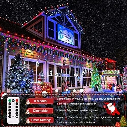 Battery Operated Tape 3M 102 LED Stripe Multicolor Light Tape Waterproof 