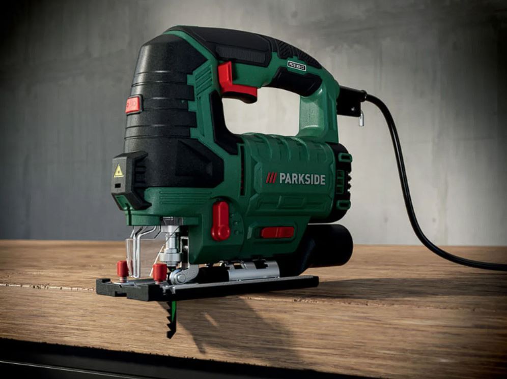 PARKSIDE Pendelhubstichsäge PSTD 800 C3 Stichsäge Pendelhub mit Sägeblätter