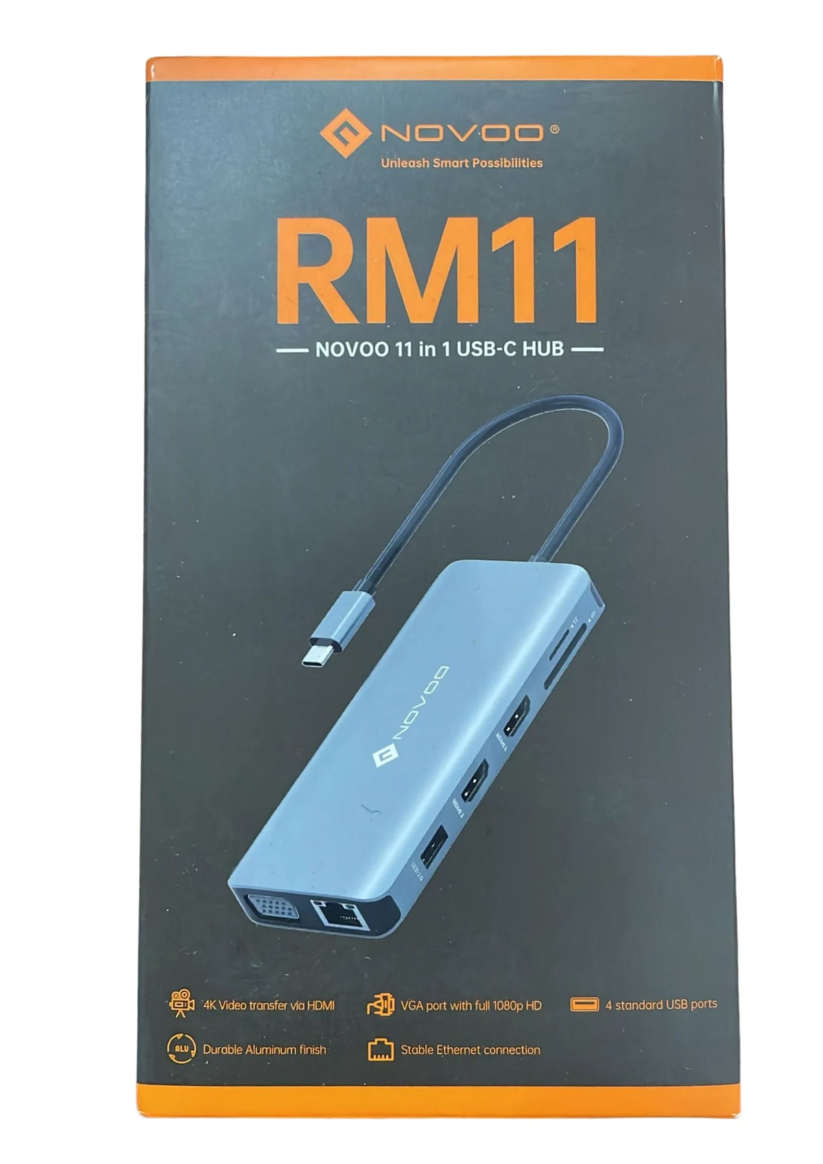 USB C Docking Station 11 in 1 – Triple Display Dual 4K HDMI VGA PD Hub