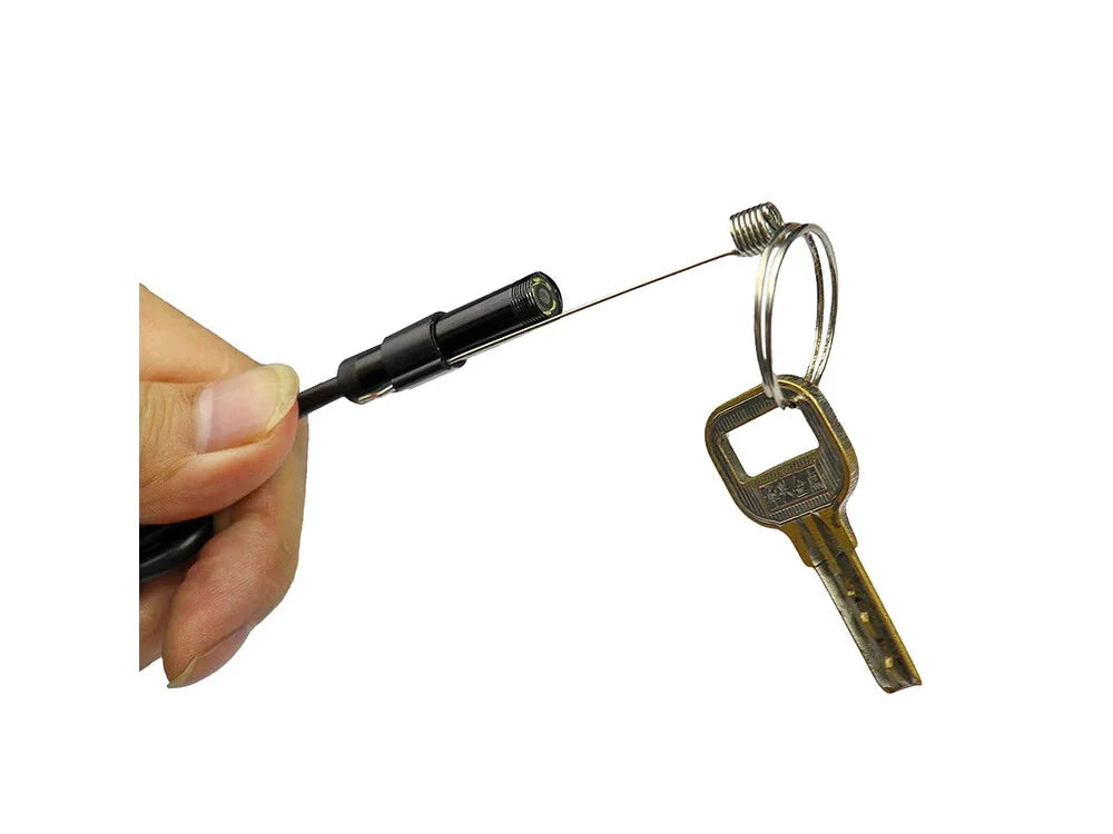 USB Endoskopkamera 5 m mit 5,5 mm Kamerakopf – LED Inspektionskamera IP67 für Android OTG & Windows PC